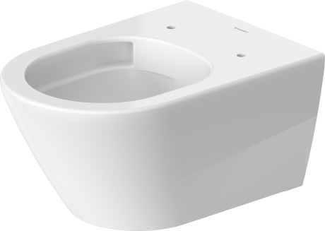 Унитаз подвесной Duravit D-Neo Rimless 2577090000 370 мм х 540 мм, с вертикальным смывом,  без смывного края, с креплением Durafix, белый