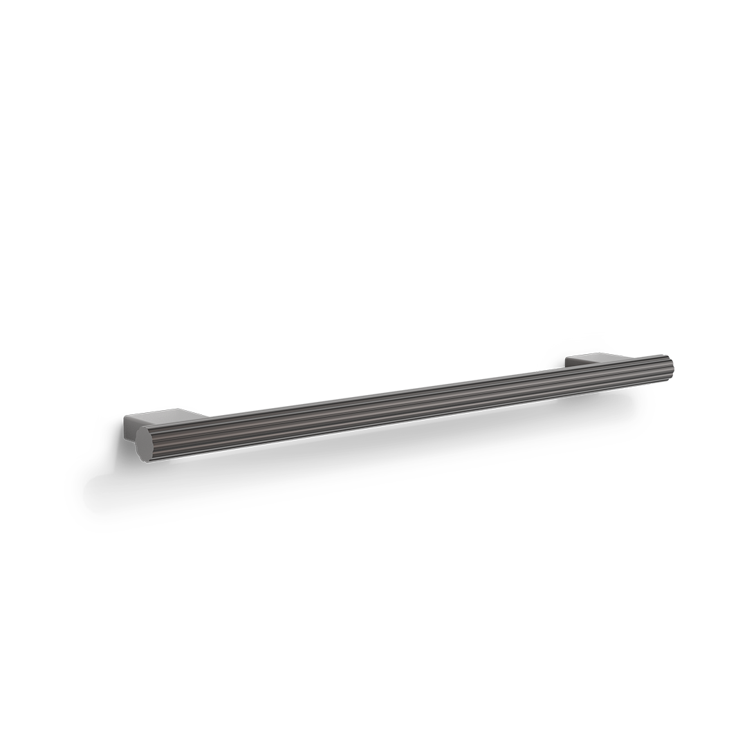 Полотенцедержатель настенный DECOR WALTHER  OF.LINE HTE45   0670290   2 x 45 x 6 см,  алюминий фактурный, цвет Mocca (коричневый матовый)