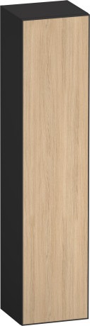Шкаф-пенал высокий петли справа DURAVIT ZENCHA ZE1352R30800000 360 мм х 400 мм х 1760 мм, натуральный дуб/графит суперматовый