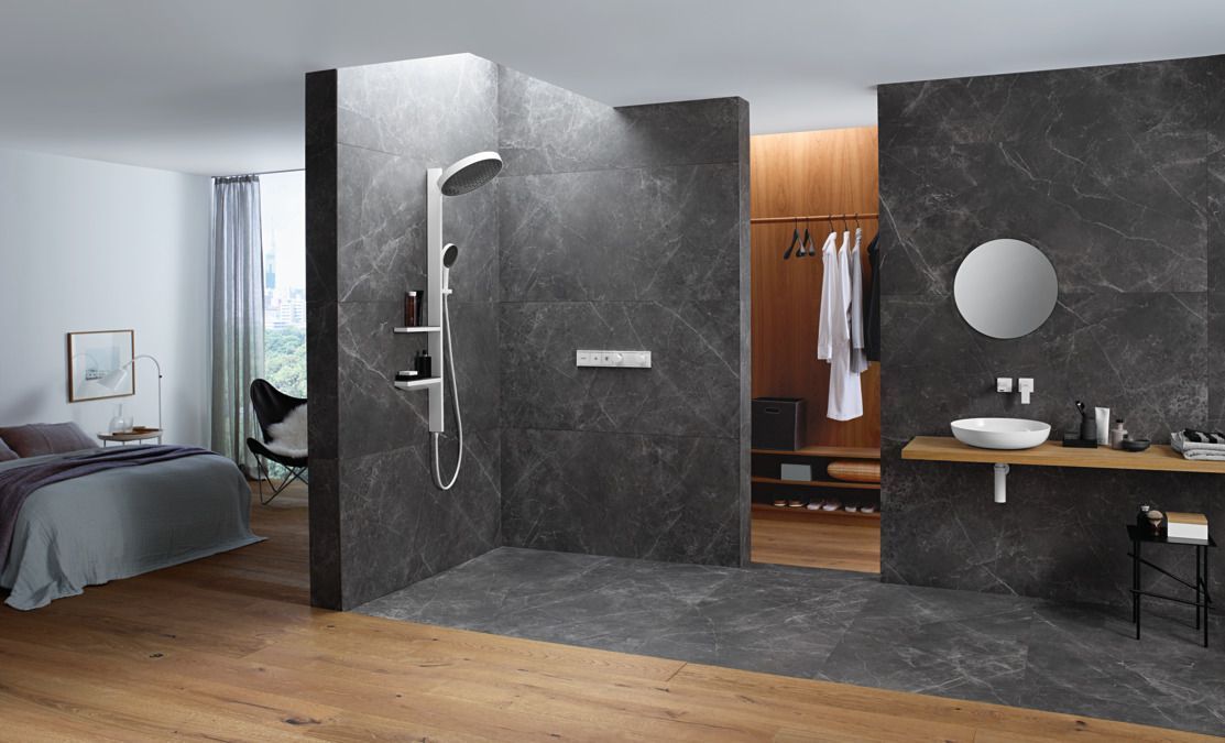 Термостат для душа Hansgrohe RainSelect 15380000 2 потребителя хром