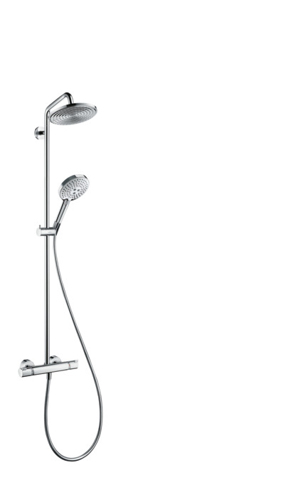 Душевой комплект Hansgrohe Raindance Select Showerpipe 240 27115000 с термостатом хром