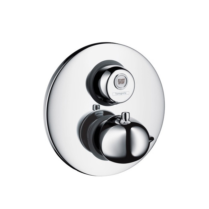 Термостат для душа Hansgrohe Ecostat 15740000 с электронной кнопкой хром (изделие снято с производства)