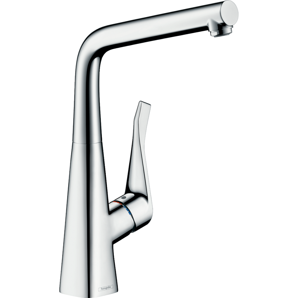 Смеситель для кухни Hansgrohe Metris 14823000 с возможностью установки перед окном Хром