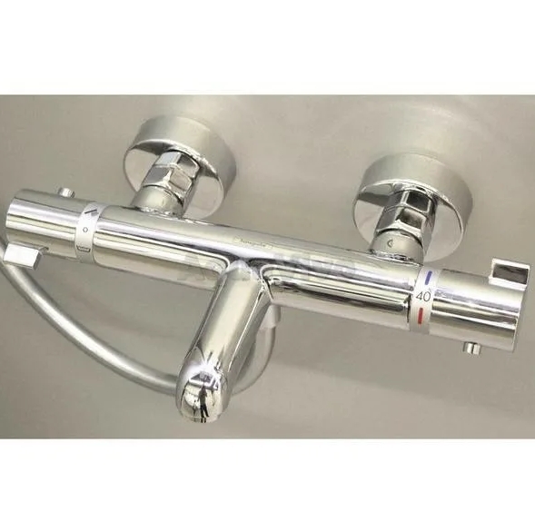 Термостат для ванны Hansgrohe Ecostat Comfort 13114140 цвет Шлифованная бронза