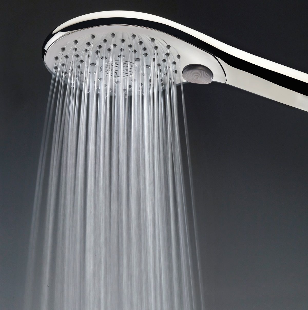 Душевой комплект Bossini Syncronia C12034C.073 с лейкой, шлангом и держателем, черный матовый