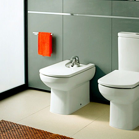 РАСПРОДАЖА Лакированная крышка для биде ROCA Dama Senso 7.8065.1.100.4 (7806511004) Белый