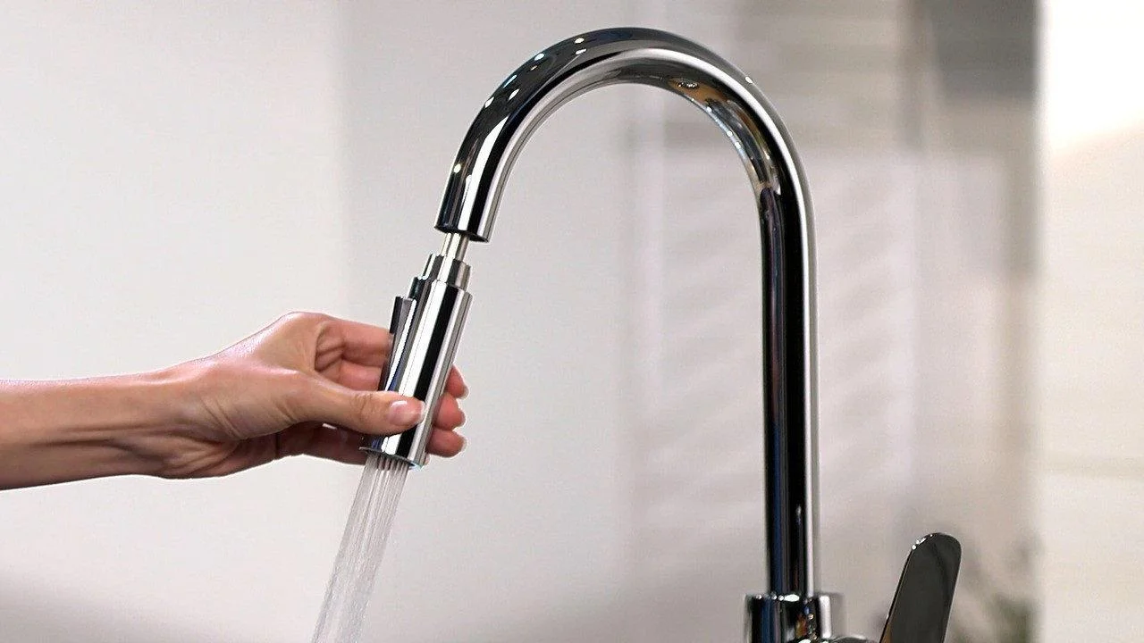 Смеситель для кухни с выдвижным душем Hansgrohe Focus 31815800 Хром