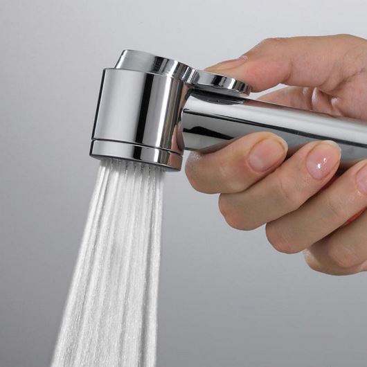 Гигиенический душ с прогрессивным смесителем Bossini Paloma Brass E37007B.073 Черный матовый (комплект)