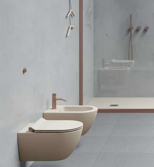 Сиденье для унитаза GSI PURA MS86CSN08 Slim/SoftClose, цвет Creta Matte