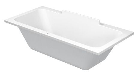 Акриловая ванна Duravit DuraStyle 700298000000000 1800 х 800 c двумя наклонами для спины, встраиваемая или с панелями, белая