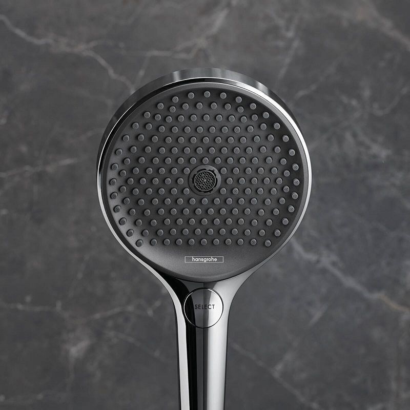 Ручной душ HANSGROHE Rainfinity 130 3jet 26864670 Чёрный матовый