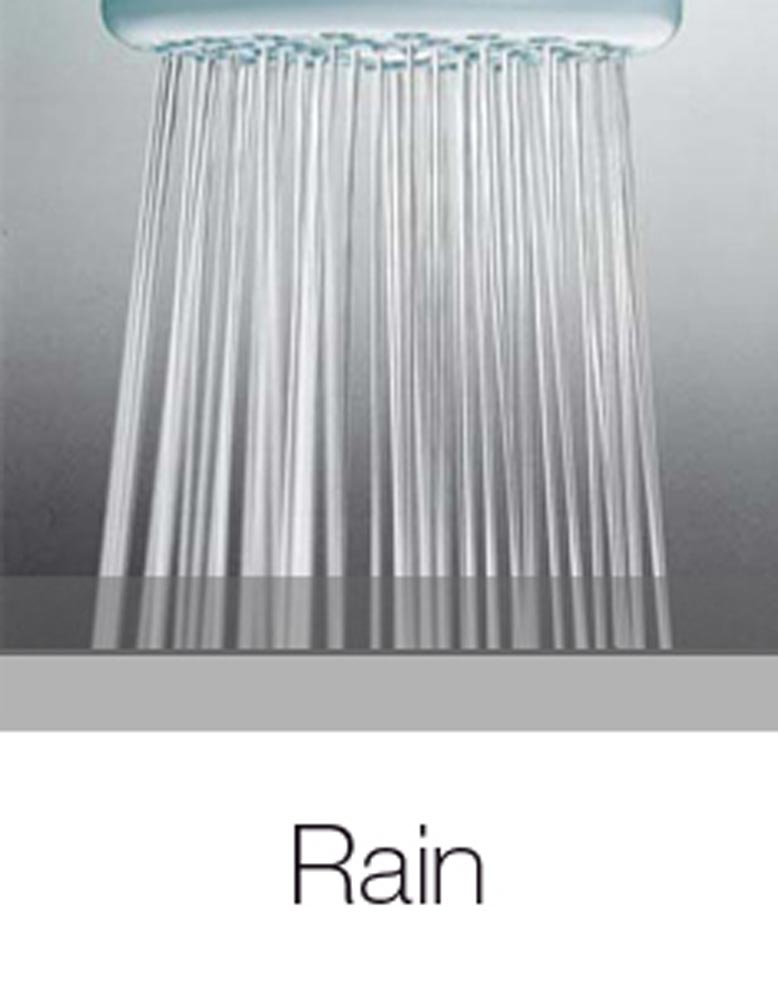 Лейка для душа Bossini Ovo Rain 1 режим I00323.030 хром