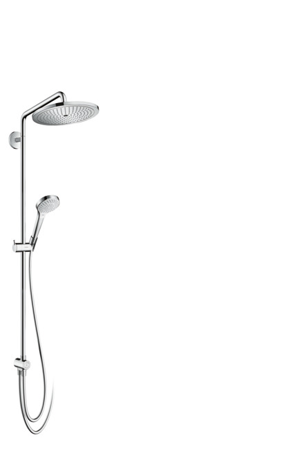 Душевая система Hansgrohe Croma Select 280 Air 1jet Showerpipe Reno EcoSmart 26793000 хром