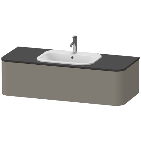 Тумба подвесная для консоли Duravit Happy D.2 Plus HP4952M9292 каменно-серый