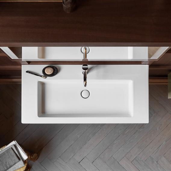 Раковина встраиваемая Duravit White Tulip 2363100000 1050 мм х 490 мм, с отверстием под смеситель, с переливом, белая