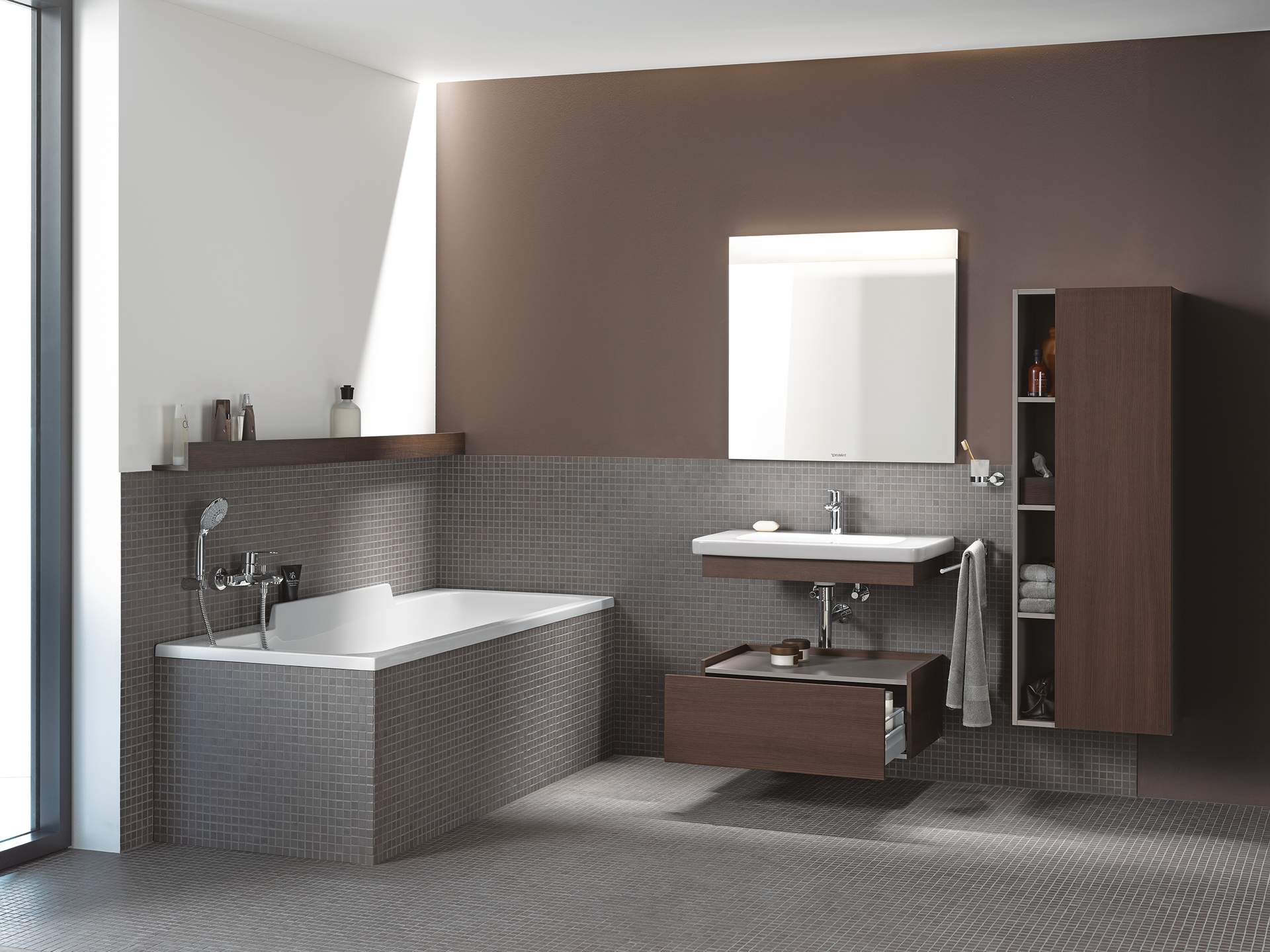 Полочка подвесная Duravit DuraStyle DS791105252 (800)* европейский дуб