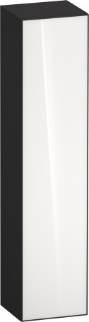 Шкаф-пенал высокий петли справа DURAVIT ZENCHA ZE1352R64800000 360 мм х 400 мм х 1760 мм, стекло белое/графит суперматовый