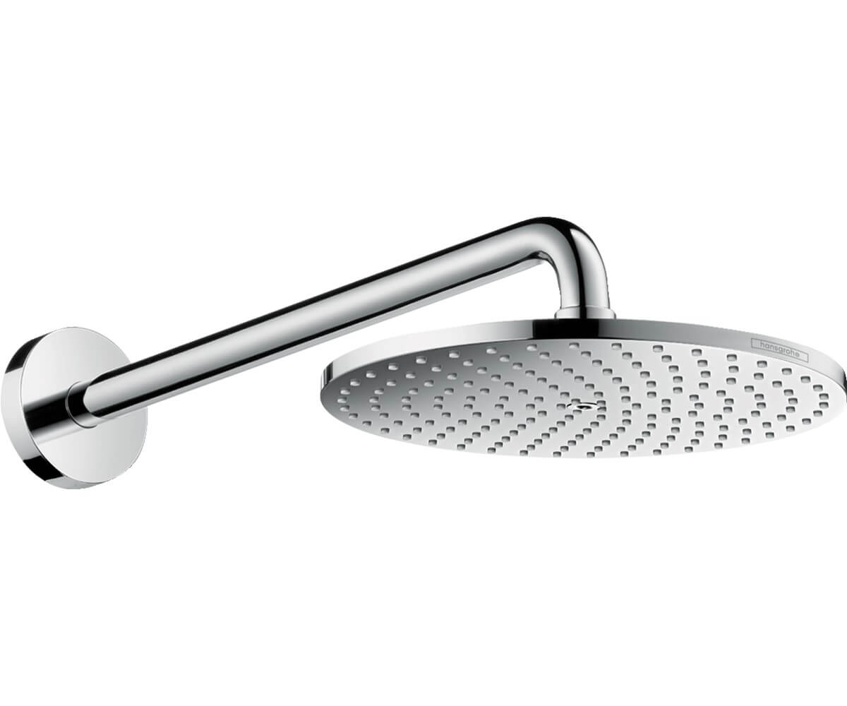 Верхний душ Hansgrohe Raindance S 240 1jet PowderRain 27607000 с настенным держателем, хром