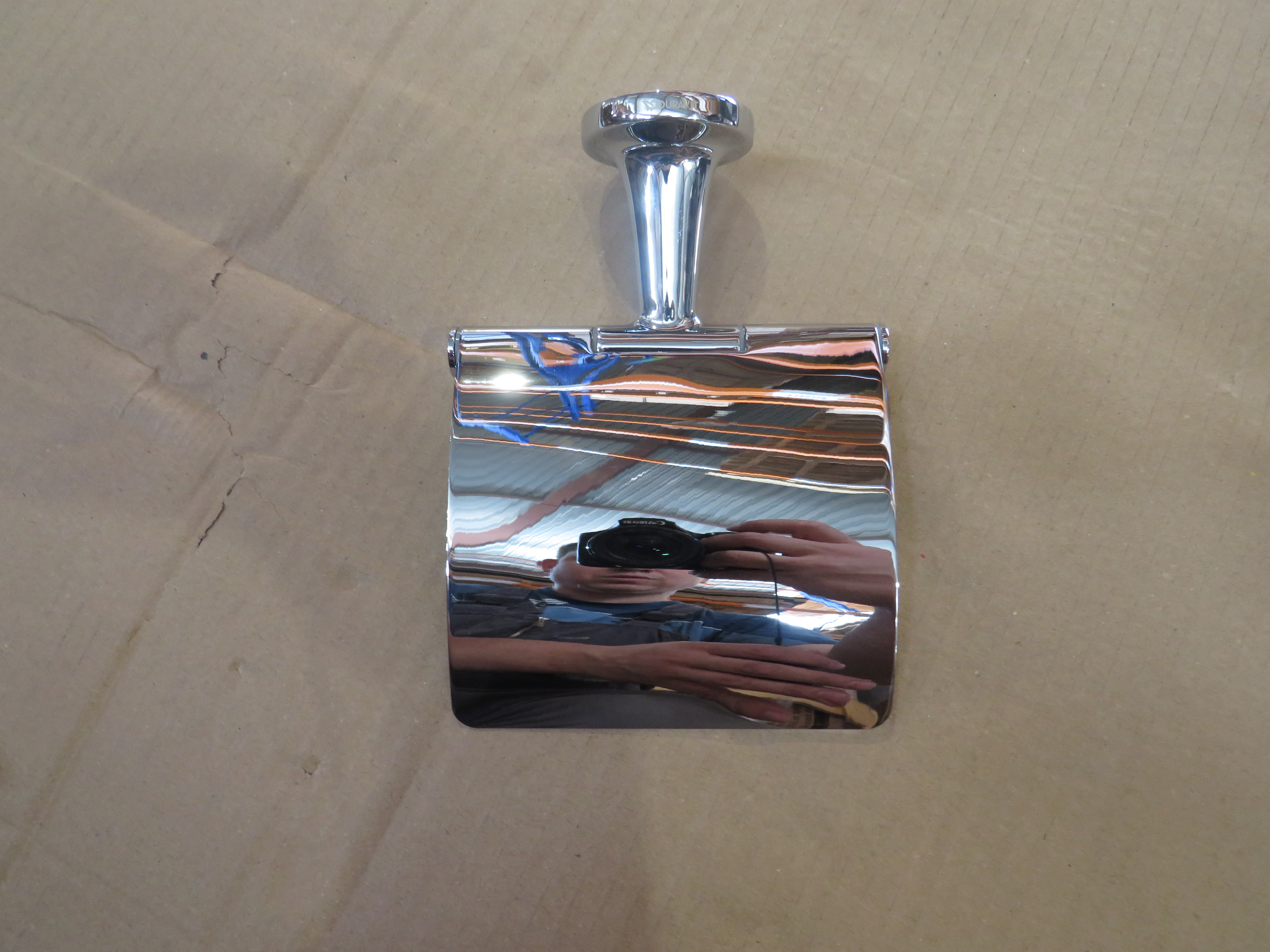 УЦЕНКА. Держатель туалетной бумаги Duravit Starck T   0099401000_УЦ    хром / Изделие с выставки. Потертостей нет. Сосояние отличное.