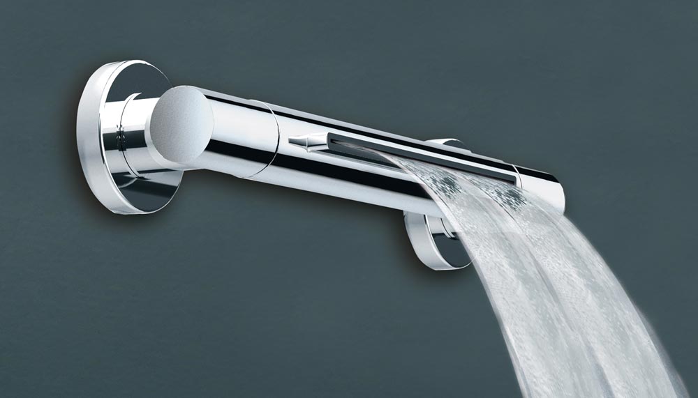 Излив для душа Bossini Cascata Wall I00271 Хром