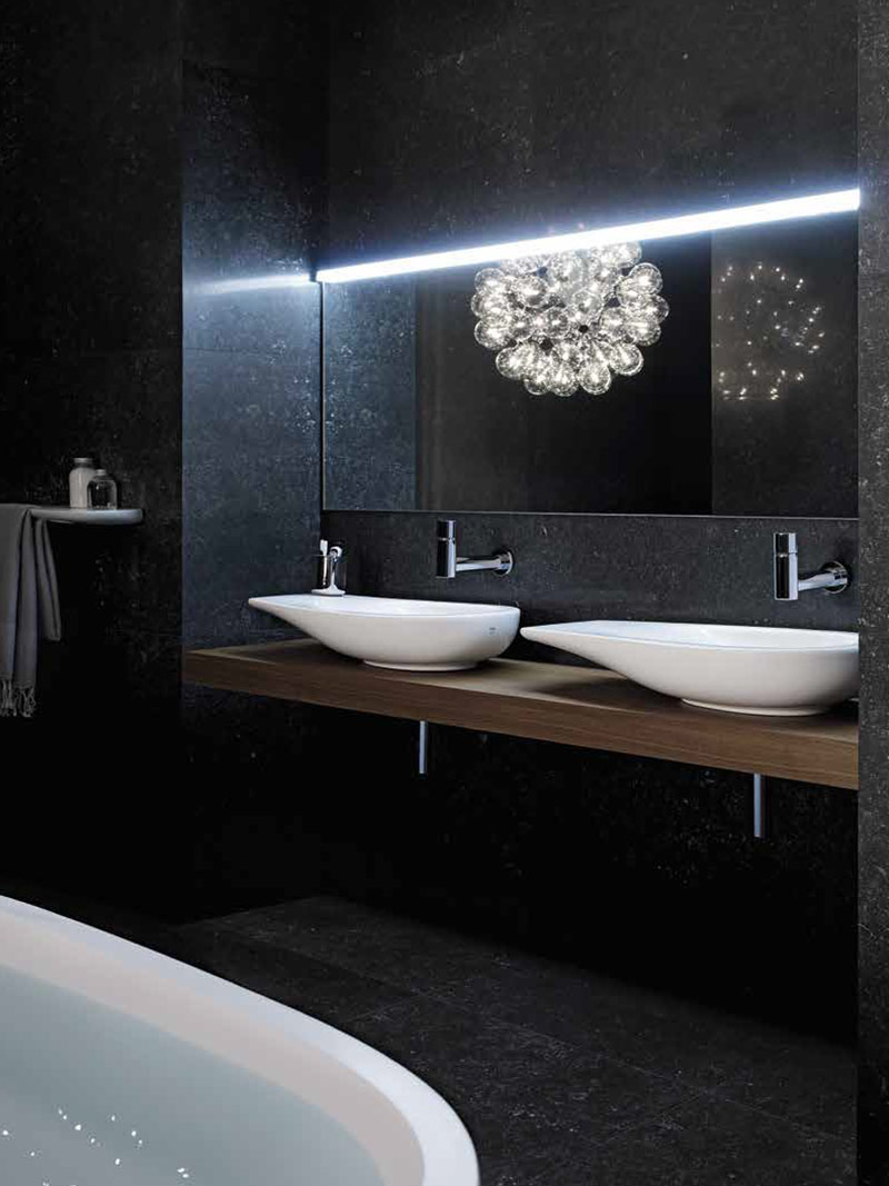 Зеркало с подсветкой Laufen ILBAGNOALESSI ONE 4.4844.1.097.200.1 Mirror