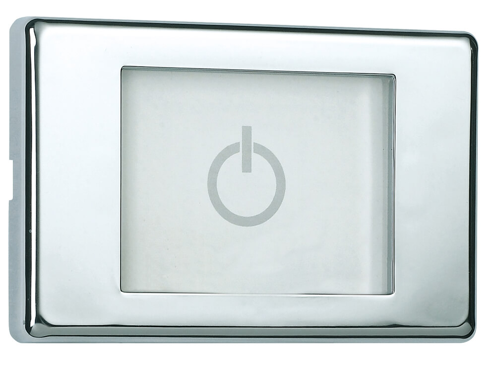Верхний душ Bossini Dream Rectangular H37396 Хром с LED подсветкой