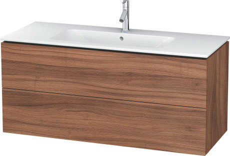 Тумба подвесная под раковину Duravit L-Cube LC624307979 орех натуральный