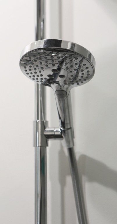 Душевой комплект Hansgrohe Raindance Select S S300 2jet 27133000 Showerpipe с термостатом хром