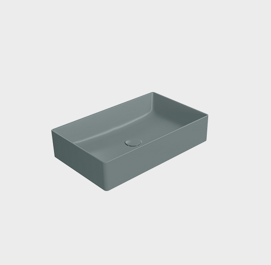 Донный клапан с открытым сливом GSI SPARES PVC04 для раковин без перелива, цвет Agave matte