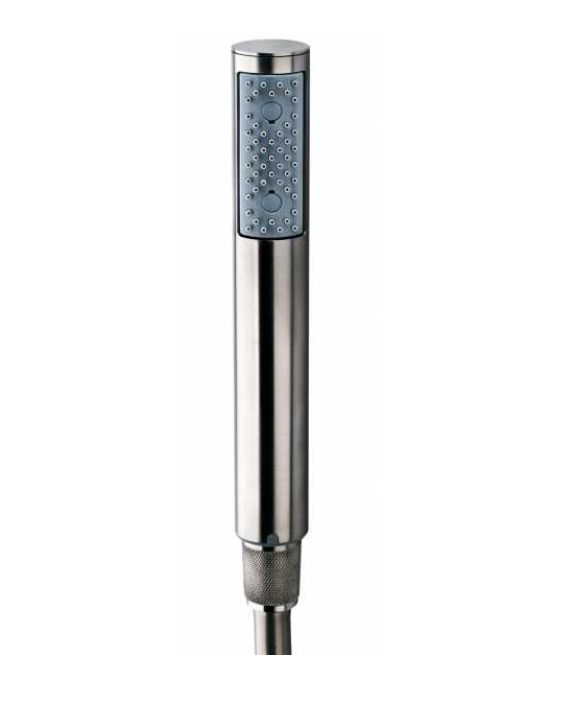 Наружная часть термостатического смесителя BOSSINI NOBU INZ227.075 с переключением на 2 выхода, цвет Матовая нержавеющая сталь