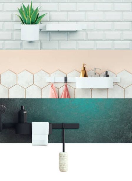 Штанга для коепления аксессуаров HANSGROHE WallStoris 27902700 500 мм, цвет Чёрный матовый