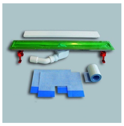 РАСПРОДАЖА Дренажный канал Sanit 03 529 00 70 мм х 950 мм, нержавеющая сталь