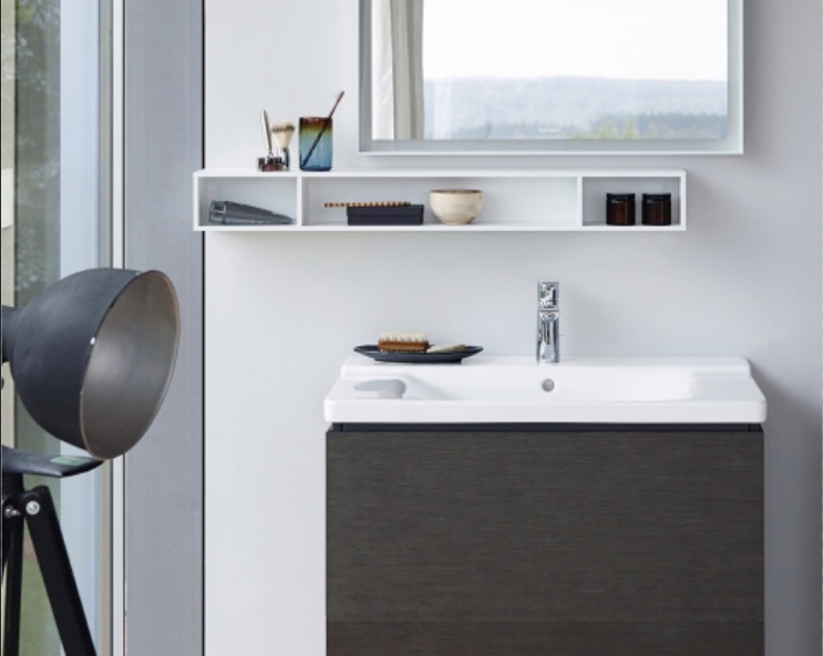 Тумба подвесная под раковину Duravit L-Cube LC617504949 графит матовый