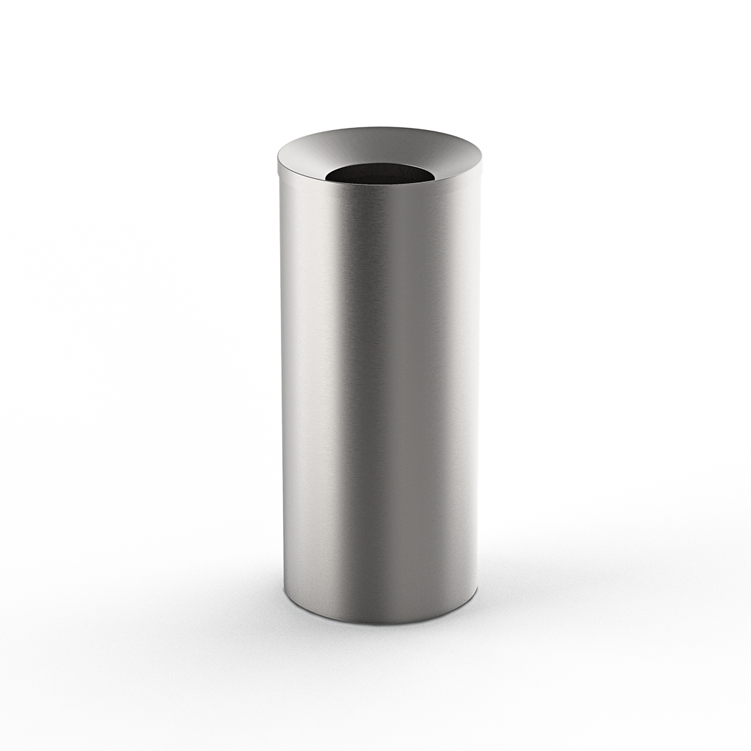 Ведро для мусора Decor Walther DW 230   0615576  70 X Ø 30 см, 32 л, с внутренним контейнером, цвет матовая сталь