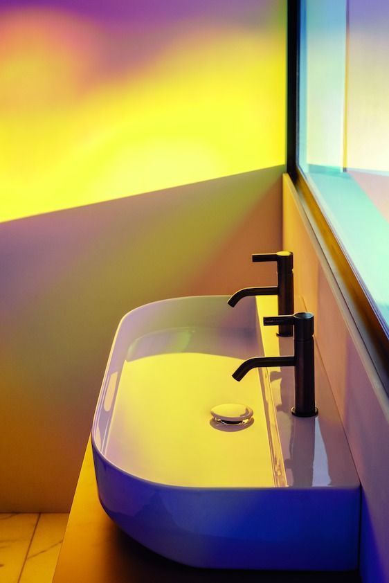 Раковина накладная  Laufen  Sonar  8.1634.7.000.104.1, 100 см, материал SaphirKeramik, белая, 1 отверстие под смеситель, с переливом.