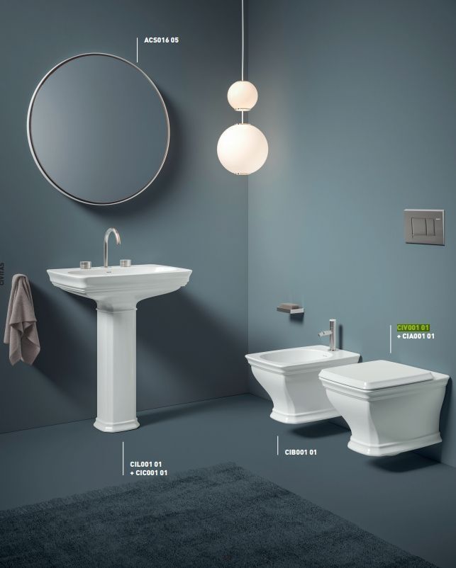 Унитаз подвесной ARTCERAM CIVITAS CIV001 03 00 540 мм х 360 мм, с креплением, чёрный глянцевый (Снимается с производства)