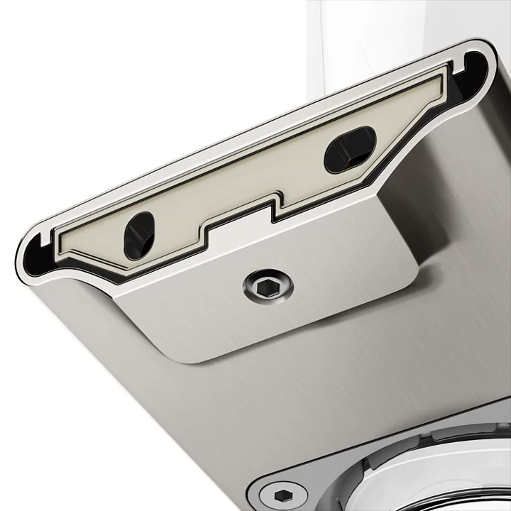 Держатель для стакана Keuco Edition 400 11550 059000 в комплекте со стаканом, никель шлифованный