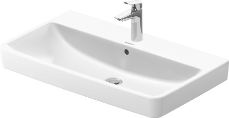 Раковина встраиваемая сверху/подвесная DURAVIT Duravit No.1 23758000002 460 мм х 800 мм, с переливом, с отверстием под смеситель, белая