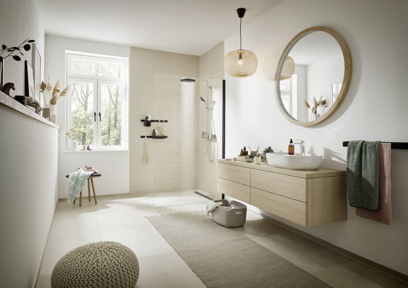 Стакан HANSGROHE WallStoris 27921670 Матовый чёрный