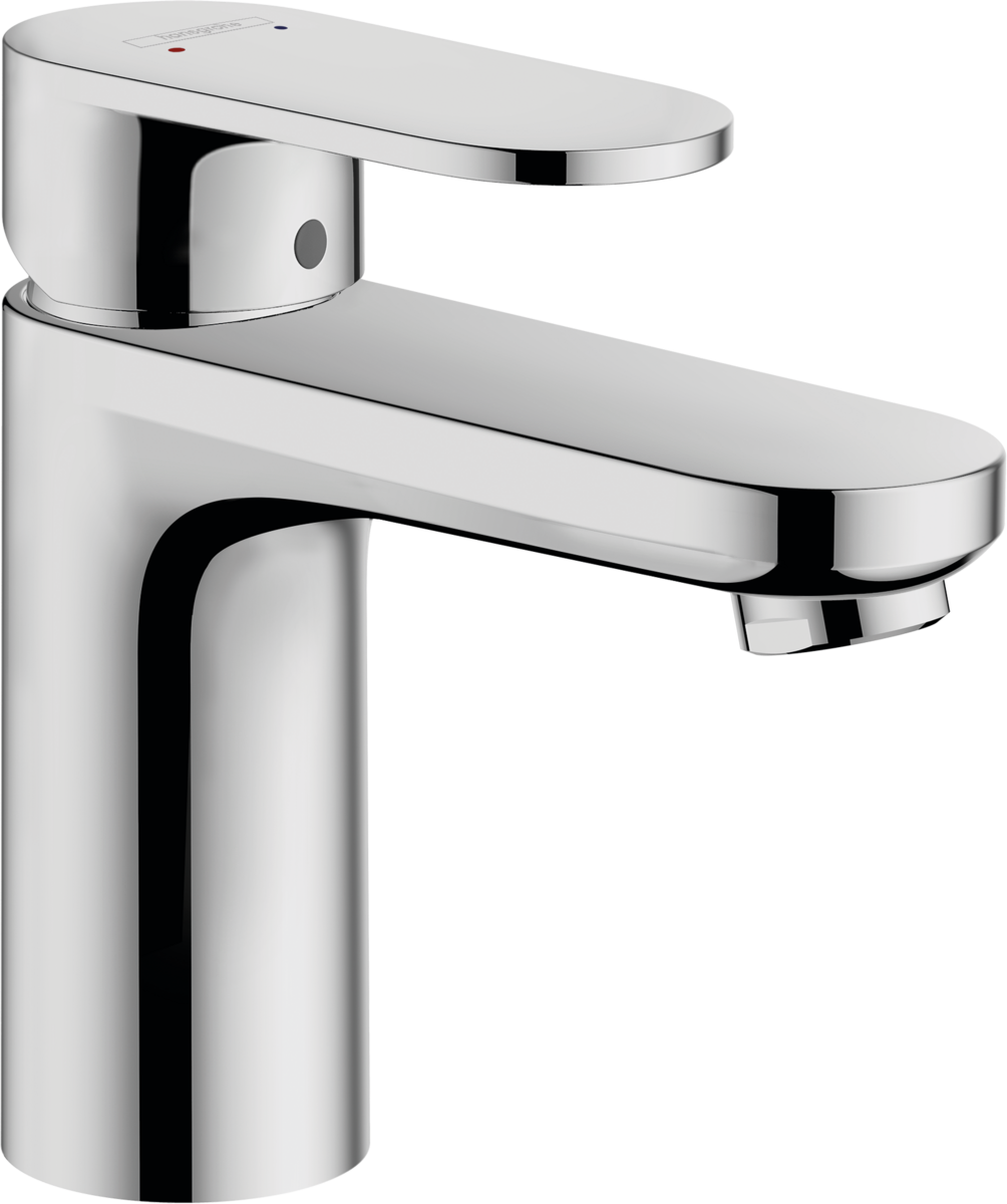 Смеситель для раковины HANSGROHE Vernis Blend 71550000 со сливным гарнитуром, хром