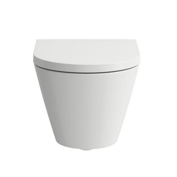 Подвесной унитаз   Kartell by Laufen 8.2033.7.000.000.1 37х54,5 см, безободковый (rimless), белый глянцевый