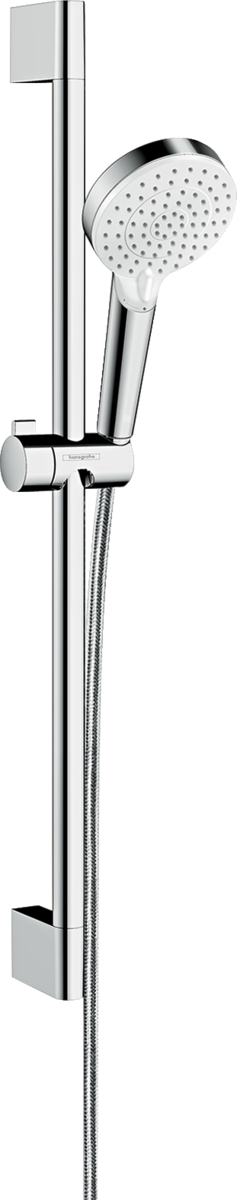 Душевой гарнитур со штангой 65 см Hansgrohe Crometta Vario/Unica 26532400 Белый/Хром