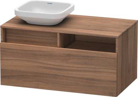 Тумба подвесная под консоль Duravit DuraStyle DS6784L7979 орех натуральный