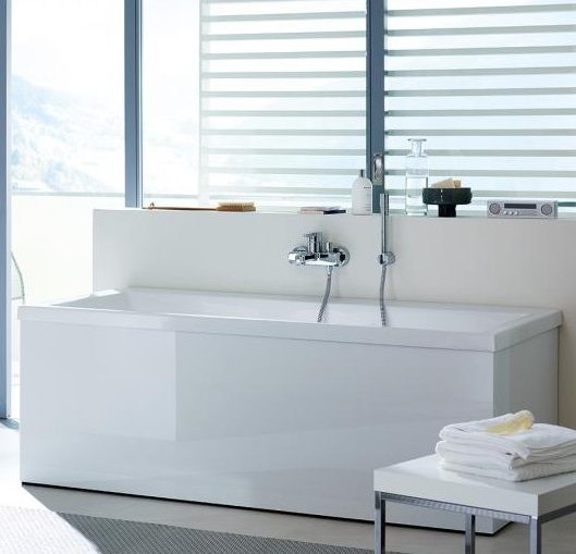 Акриловая ванна Duravit Vero 700134000000000 1700 х 750 c наклоном для спины справа, встраиваемая версия, белая