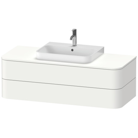 Тумба подвесная для консоли Duravit Happy D.2 Plus HP497203636 белый шелковисто-матовый