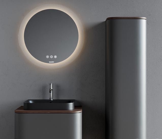 Тумба подвесная для консоли Duravit Happy D.2 Plus HP494008080 графит