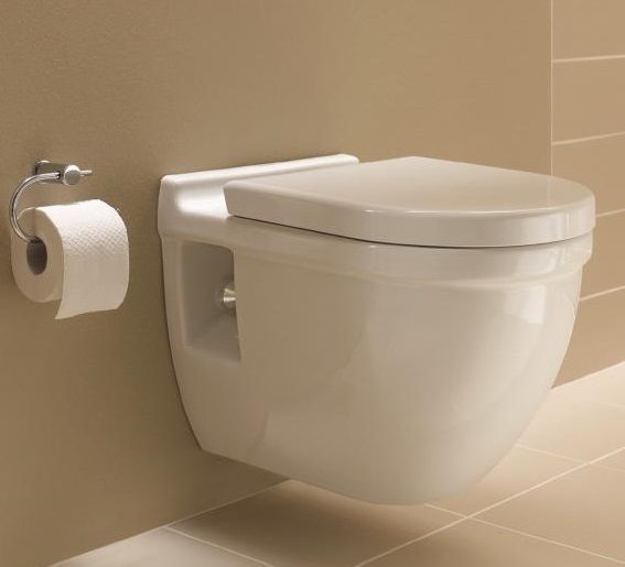 Унитаз подвесной Duravit Starck 3 22000900001 с вертикальным смывом, без сидения, с покрытием WonderGliss, белый