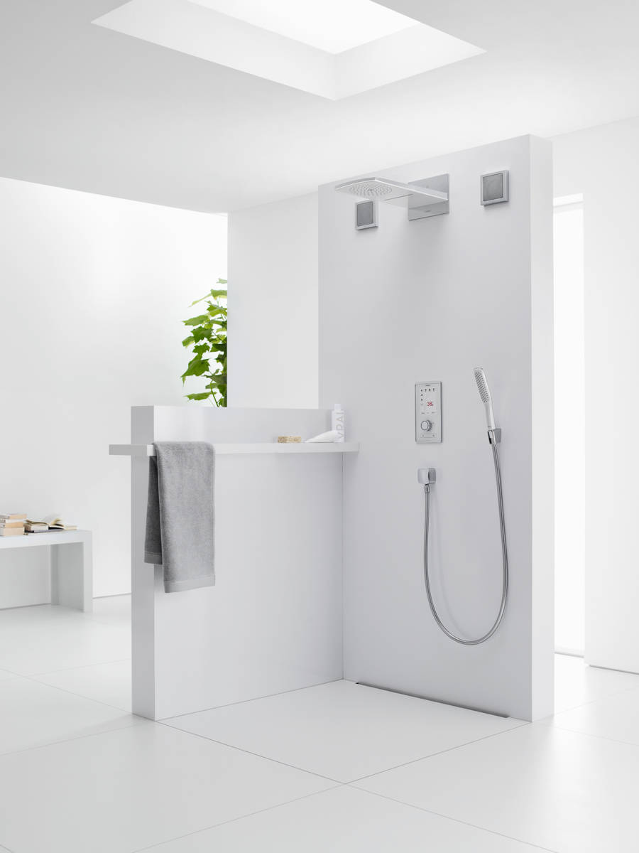 Ручной душ Hansgrohe PuraVida 28557400 белый/хром