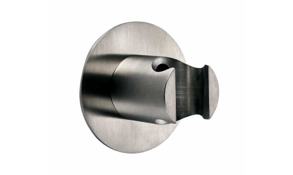 Душевой набор HANSGROHE ZEN/NOBU INC003.075 c ручным душем, шлангом и держателем, цвет Матовая нержавеющая сталь