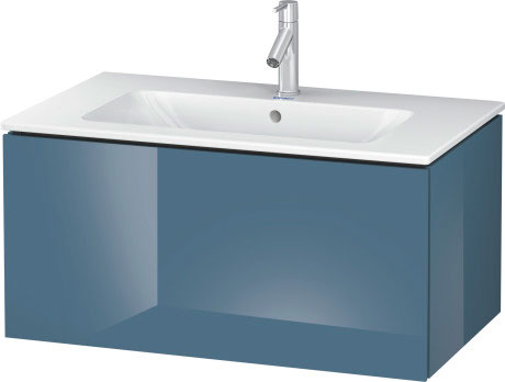 Тумба подвесная под раковину Duravit L-Cube LC614104747 каменно-синий (изделие снято с производства)